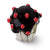 Sterling Silver Enameled Cupcake Bead Charm hide-image
