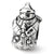 Sterling Silver Snowman Bead Charm hide-image
