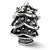 Sterling Silver Christmas Tree Bead Charm hide-image
