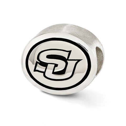 Sterling Silver Antiqued Southern University Collegiate Bead