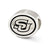 Sterling Silver Antiqued Southern University Collegiate Bead