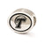 Sterling Silver Antiqued Tulane University Collegiate Bead