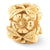 Gold Plated Floral Bead Charm hide-image