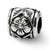 Sterling Silver Floral Bead Charm hide-image