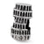 Leaning Tower of Pisa Charm Bead in Sterling Silver