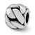 Sterling Silver Twisted Bali Bead Charm hide-image
