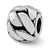 Twisted Bali Charm Bead in Sterling Silver