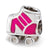 Kids Rollerskate Charm Bead in Sterling Silver