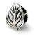 Sterling Silver Leaf Design Bead Charm hide-image