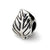 Leaf Design Charm Bead in Sterling Silver