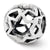 Stars Bali Charm Bead in Sterling Silver
