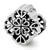 Four Leaf Clover Bali Charm Bead in Sterling Silver