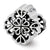 Sterling Silver Four Leaf Clover Bali Bead Charm hide-image