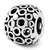 Sterling Silver Circles Bali Bead Charm hide-image