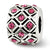 Sterling Silver October Swarovski Elements Bead Charm hide-image