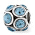 Sterling Silver December Swarovski Elements Bead Charm hide-image
