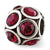 July Swarovski Elements Charm Bead in Sterling Silver