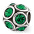 May Swarovski Elements Charm Bead in Sterling Silver