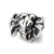 Elephant Charm Bead in Sterling Silver