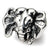 Sterling Silver Elephant Bead Charm hide-image