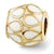 Gold Plated & Enameled Bali Bead Charm hide-image