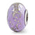 Sterling Silver Lilac w/Platinum Foil Ceramic Bead Charm hide-image