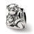 Sterling Silver Mama & Baby Monkey Bead Charm hide-image