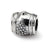 Grape Barrel Charm Bead in Sterling Silver