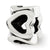 Kids Hearts Charm Bead in Sterling Silver