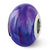 Sterling Silver Blue/Purple Ceramic Bead Charm hide-image