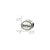 Antiqued Saginaw Valley State University Collegiate Charm Bead in Sterling Silver