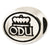 Sterling Silver Antiqued Old Dominion University Collegiate Bead