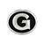 Sterling Silver Antiqued Georgetown University Collegiate Bead