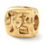 Gold Plated Chinese Good Luck Bead Charm hide-image