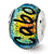 Sterling Silver Cabo Dichroic Glass Bead Charm hide-image