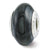 Hematite Charm Bead in Sterling Silver