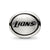 Antiqued Detroit Lions NFL Charm Bead in Sterling Silver