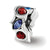 Swarovski Elements Charm Bead in Sterling Silver