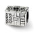 Sterling Silver Suitcase Bead Charm hide-image