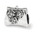 Swarovski Elements Clutch Charm Bead in Sterling Silver