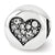 Sterling Silver Swarovski Elements Apr-Love Bead Charm hide-image