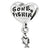 Sterling Silver Gone Fishin Dangle Bead Charm hide-image