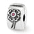Sterling Silver Swarovski Flower Clip Bead Charm hide-image