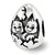 Easter Chicks Charm Bead in Sterling Silver