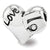 Swarovski 5th Anniversary Charm Bead in Sterling Silver