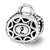 Filigree Padlock Charm Bead in Sterling Silver