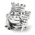 Sterling Silver Frog Prince Kiss Me Bead Charm hide-image