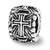 Sterling Silver Cross Spacer Bead Charm hide-image