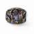 Multi-color Glitter Country Girl Glass Charm Bead in Sterling Silver