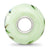 Green Blue Jays Rule Fenton Glass Charm Bead in Sterling Silver